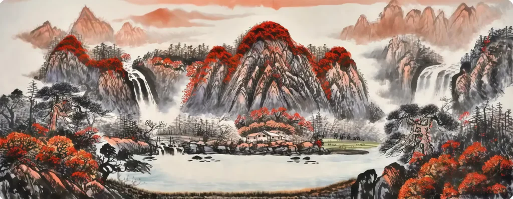 Designed to prevent wealth leakage, the Wealth Gathering Basin painting features waterfalls flowing into a central lake, representing money flowing in and staying. It is a powerful wealth magnet for businesses and homes, ensuring that your hard-earned money is preserved and multiplied.