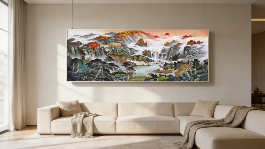 Feng Shui Art for Luxury Home