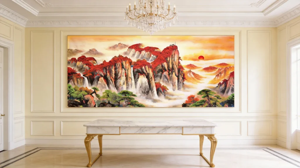 Feng Shui Art for Luxury Home